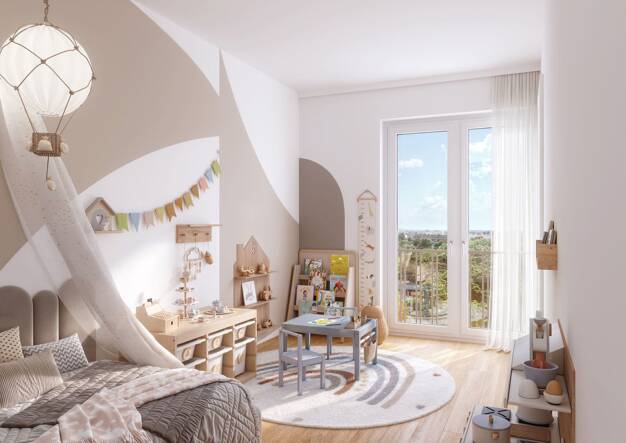 Wohnung zum Kauf - Neubau provisionsfrei 934.900 € 4 Zimmer 101,3 m² 1. Geschoss Lerchenauer Straße Ecke Georg-Zech-Allee 280 Hasenbergl-Lerchenau Ost München 80995