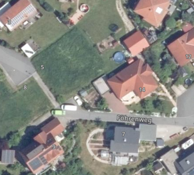 Grundstück zum Kauf 150.000 € 616 m² Grundstück Ulmenweg 5 Wilhelmsdorf Wilhelmsdorf 91489