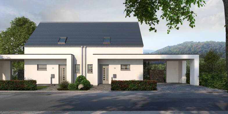 Doppelhaushälfte zum Kauf 517.389 € 4 Zimmer 123,2 m² 625 m² Grundstück Jedesheim Illertissen 89257