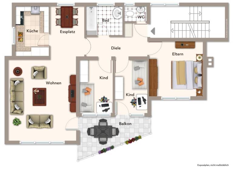 Wohnung zum Kauf 299.000 € 4,5 Zimmer 83 m²<br/>Wohnfläche Scharnhausen Ostfildern 73760