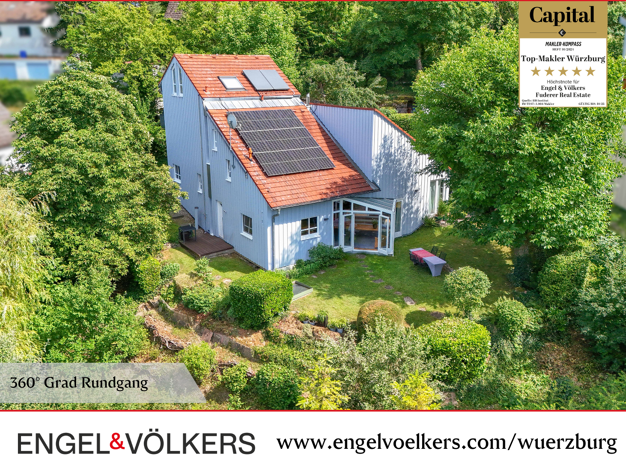 Haus zum Kauf 723.000 € 3,5 Zimmer 172 m² 950 m² Grundstück Heuchelhof Würzburg 97084