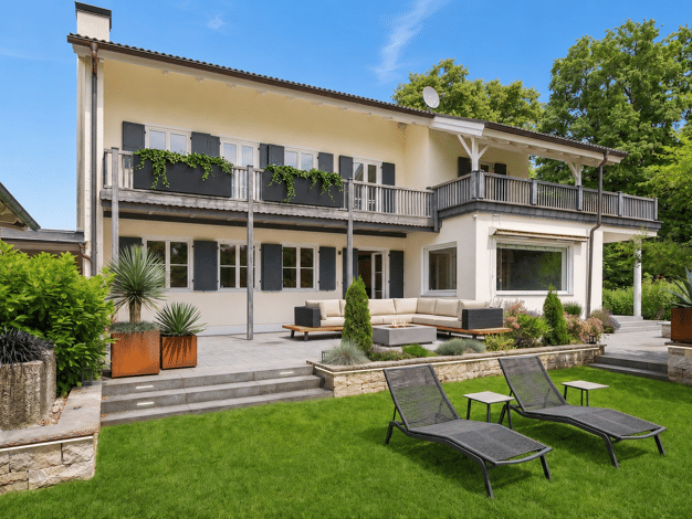 Einfamilienhaus zur Miete 4.992 € 8 Zimmer 312 m² 1.115 m² Grundstück frei ab sofort Geretsried Geretsried 82538