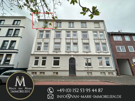 Wohnung zum Kauf 55.000 € 2 Zimmer 54,3 m² 3. Geschoss Heppens Wilhelmshaven 26384