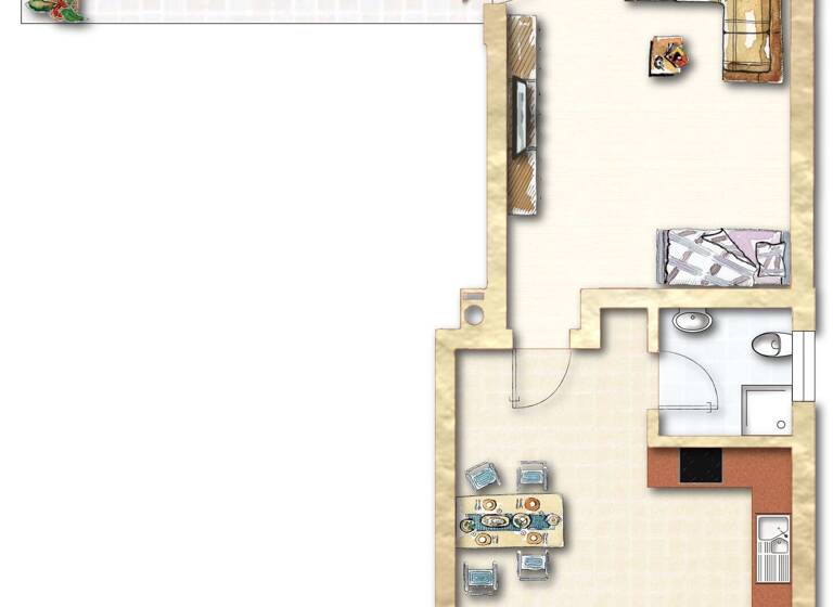 Studio zur Miete 395 € 1 Zimmer 43 m² Lambrecht 67466