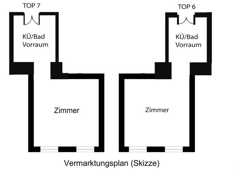 Wohnung zum Kauf 198.900 € 2 Zimmer 55,6 m² 1. Geschoss Wien 1160