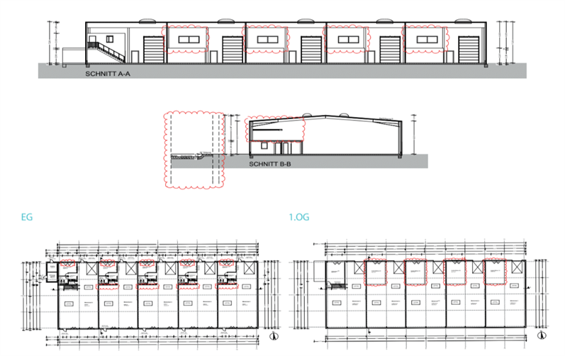 Lagerhalle zur Miete 12,58 € 255 m²<br/>Lagerfläche Gartenfelder Str. 29-37 Siemensstadt Berlin 13599