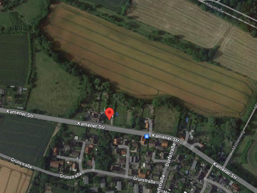 Grundstück zum Kauf provisionsfrei 198.000 € 1.238 m² Grundstück Kamener Straße 9 Bramey-Lenningsen Bönen 59199