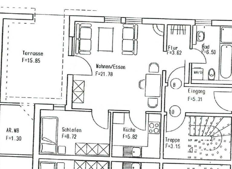 Wohnung zum Kauf 99.000 € 2 Zimmer 53 m² Seelbach Herborn / Seelbach 35745