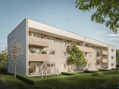 Wohnung zur Miete - Erstbezug 443 € 2 Zimmer 54,5 m² Pfarrhofstraße 7 Burgkirchen 5274