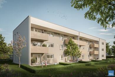Wohnung zur Miete - Neubau 443 € 2 Zimmer 54,5 m² Pfarrhofstraße 7 Burgkirchen 5274