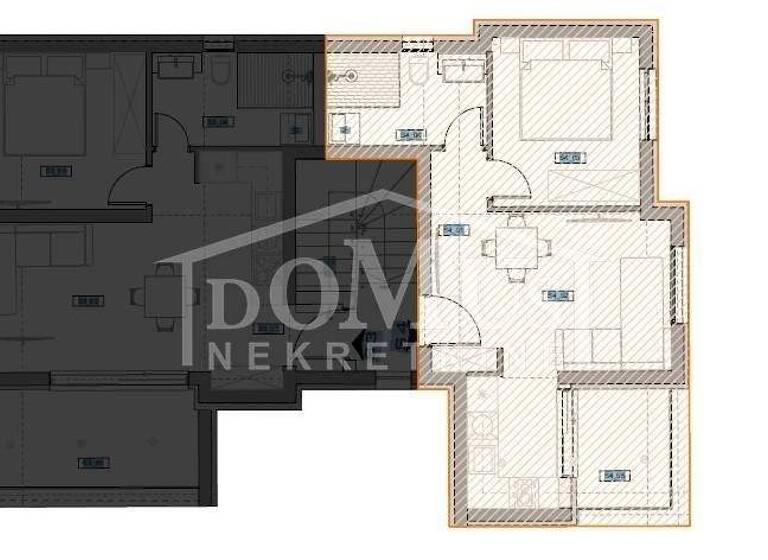 Wohnung zum Kauf 155.000 € 2 Zimmer 2. Geschoss Sibenik - Okolica 22000
