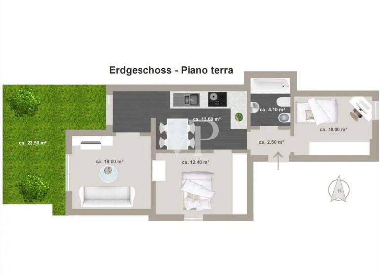 Wohnung zum Kauf 325.000 € 3 Zimmer 61 m² EG Ortwein Merano 39012