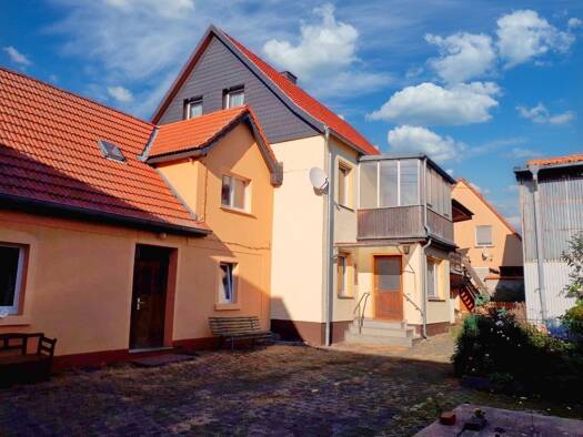 Einfamilienhaus zum Kauf provisionsfrei 109.000 € 8 Zimmer 200 m² 766 m² Grundstück Hauptstraße Abberode 6 Abberode Mansfeld 06343