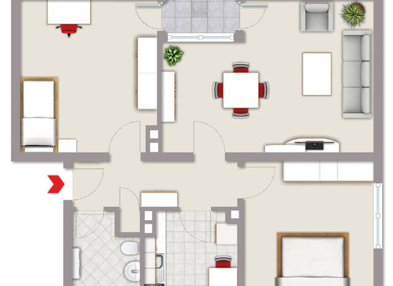 Wohnung zum Kauf 149.000 € 3 Zimmer 66 m²<br/>Wohnfläche Hattingen Hattingen 45525
