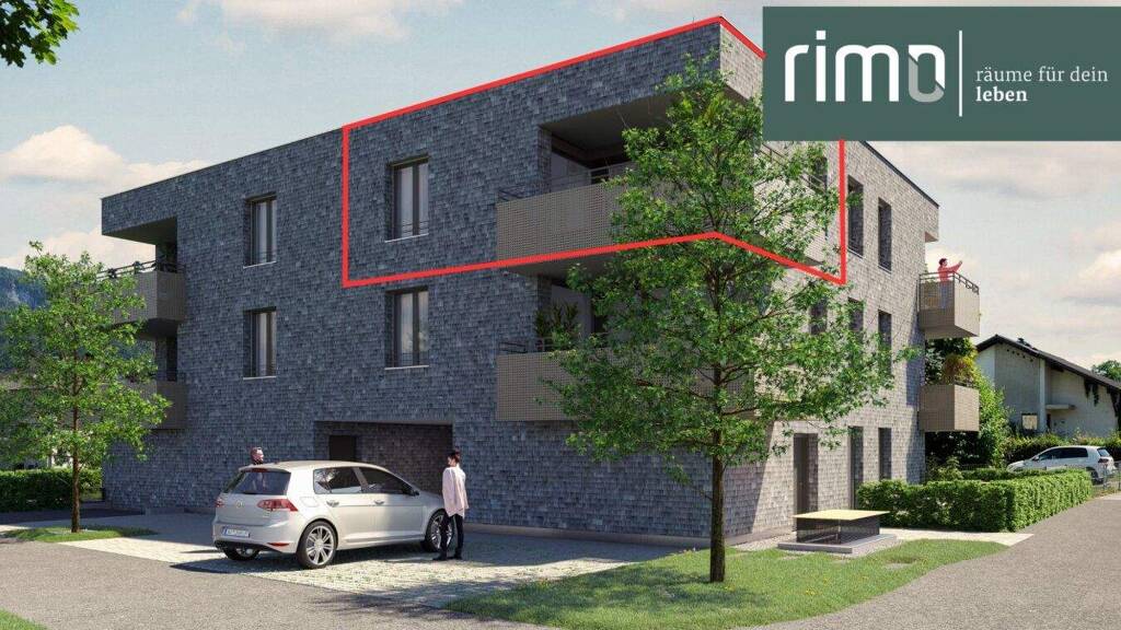 Wohnung zum Kauf - Erstbezug 351.000 € 2 Zimmer 46,2 m² 2. Geschoss Löwengasse Altach 6844