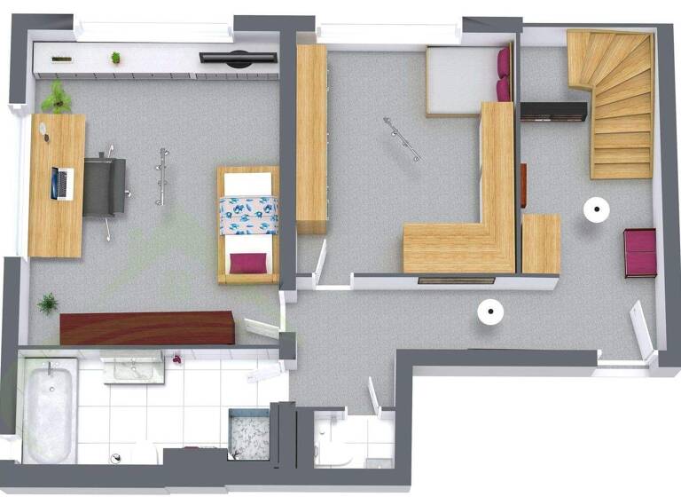 Penthouse zum Kauf 745.000 € 6 Zimmer 188 m² Weststadt Baden-Baden 76532