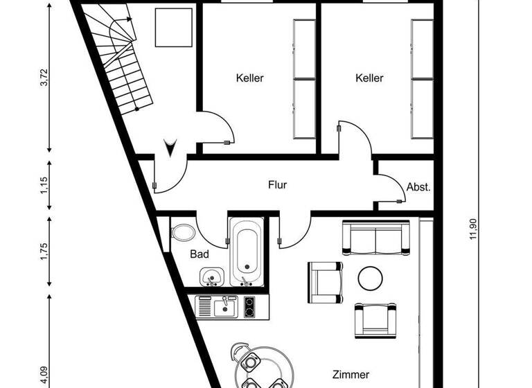 Wohnung zum Kauf 275.000 € 3 Zimmer 100 m² Schopfheim 79650