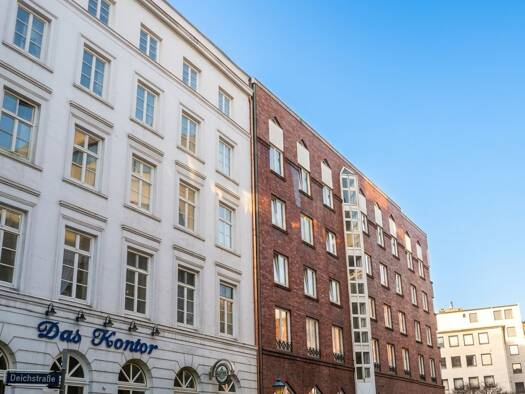 Wohnung zur Miete 890 € 2 Zimmer 51,1 m² 3. Geschoss frei ab 01.01.2027 Deichstraße 34 Hamburg-Altstadt Hamburg 20459