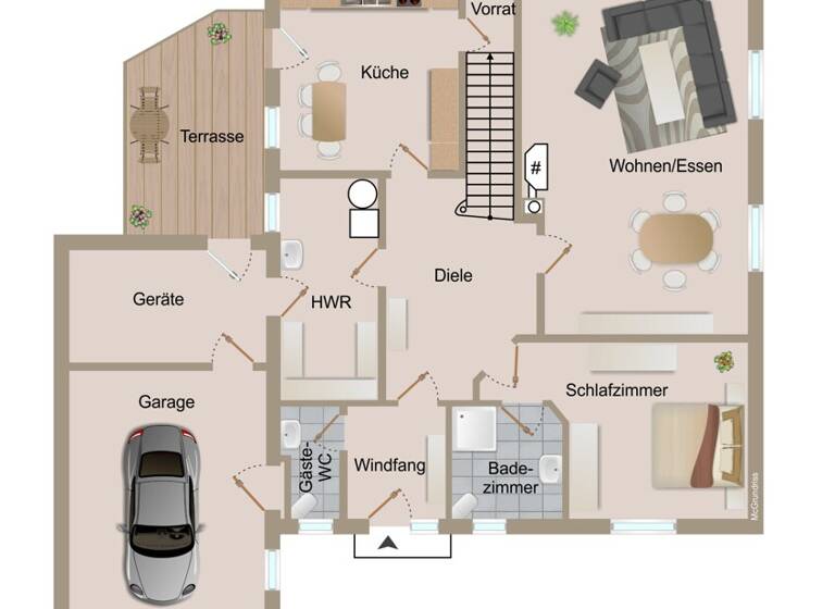 Einfamilienhaus zum Kauf 589.000 € 5 Zimmer 203 m² 635 m² Grundstück Friesoythe 26169