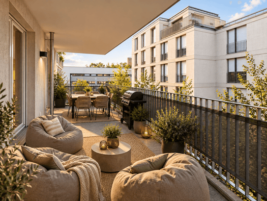Wohnung zur Miete 1.285 € 3 Zimmer 79,6 m² 3. Geschoss frei ab 01.12.2026 Schönbeinstraße West Ludwigsburg 71636