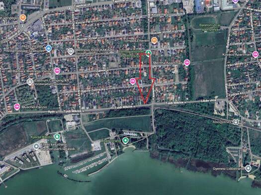 Grundstück zum Kauf 118.000 € 393 m² Grundstück Keszthely 8360