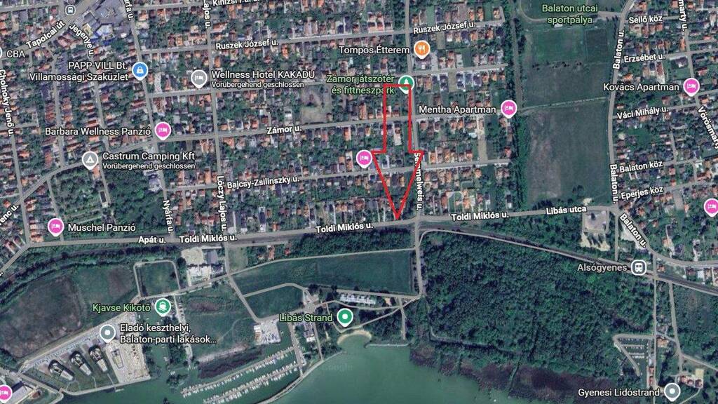 Grundstück zum Kauf 118.000 € 393 m² Grundstück Keszthely 8360