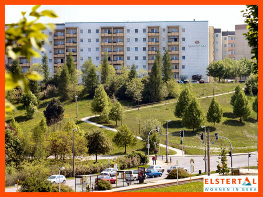 Wohnung zur Miete 410 € 3 Zimmer 70 m² EG Otto-Lummer-Straße 32 Bieblach-Ost Gera 07552