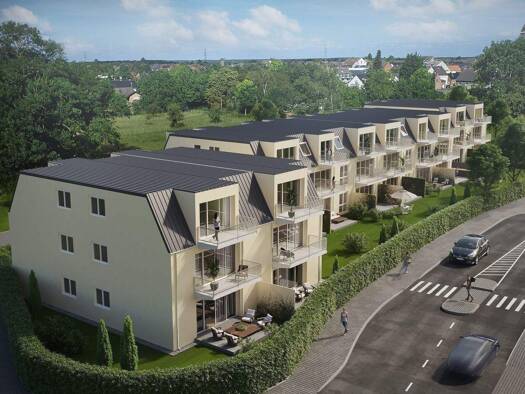 Terrassenwohnung zur Miete 1.139 € 2 Zimmer 57 m² 2. Geschoss frei ab sofort Weilerswister Straße  14 und 16 Friesheim Erftstadt 50374