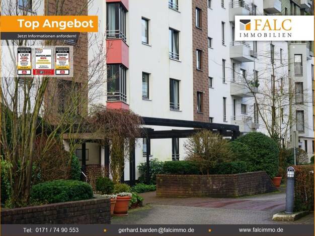 Wohnung zur Miete 990 € 2 Zimmer 53 m² 2. Geschoss Frankenforst Bergisch Gladbach / Frankenforst 51427