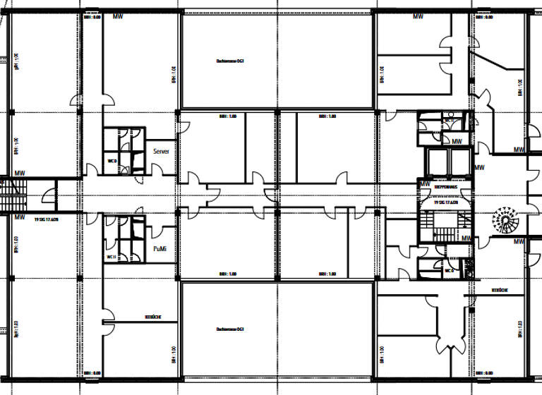Bürofläche zur Miete provisionsfrei 10 € 2.888,1 m² Bürofläche teilbar ab 246 m² Ost Ratingen 40882