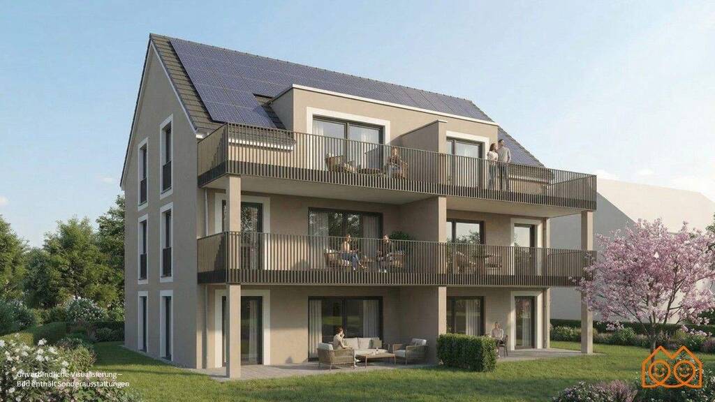 Terrassenwohnung zum Kauf - Erstbezug provisionsfrei 447.450 € 2 Zimmer 57 m² EG frei ab 01.07.2028 Denzenbergstraße 16 Denzenberg Tübingen 72074