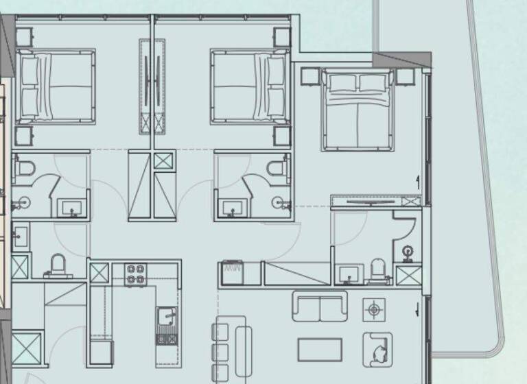 Wohnung zum Kauf provisionsfrei 722.073 € 4 Zimmer 137 m² Dubai