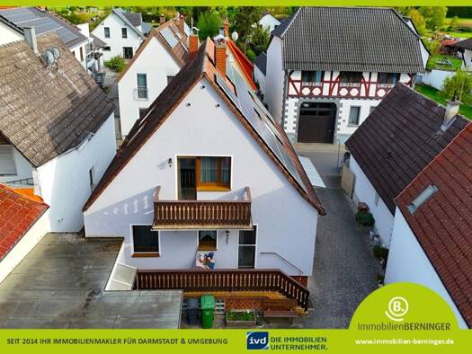 Einfamilienhaus zur Miete 1.500 € 7 Zimmer 150 m² 110 m² Grundstück frei ab 01.10.2026 Langwaden Bensheim 64625