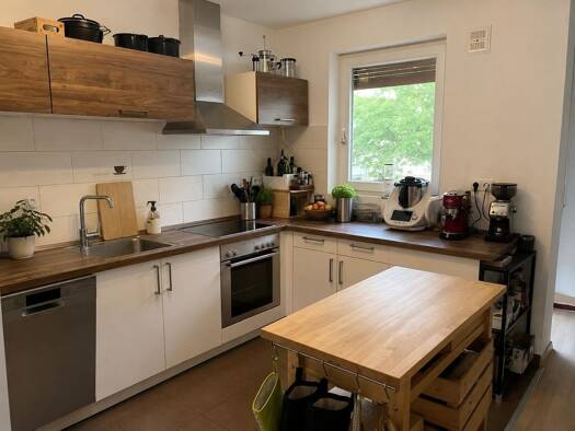 Terrassenwohnung zur Miete 1.075 € 2,5 Zimmer 85 m² Geschoss 1/2 frei ab 01.10.2026 Sebaldussiedlung Erlangen 91058