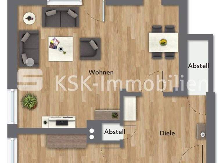 Wohnung zur Miete 975 € 2 Zimmer 78 m² 1. Geschoss Merten Bornheim / Merten 53332
