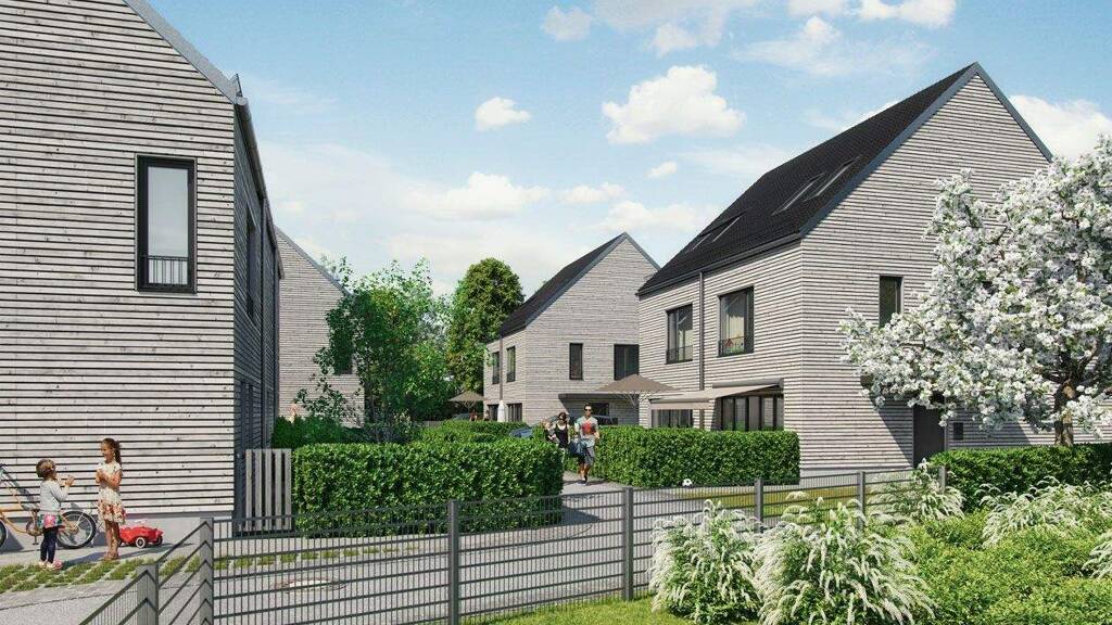 Reihenendhaus zum Kauf - Erstbezug provisionsfrei 989.000 € 5 Zimmer 124,4 m² 161 m² Grundstück Gauting 82131