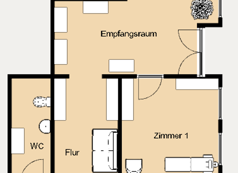 Büro zum Kauf 270.000 € 96,4 m² Bürofläche Buch Meckenbeuren 88074