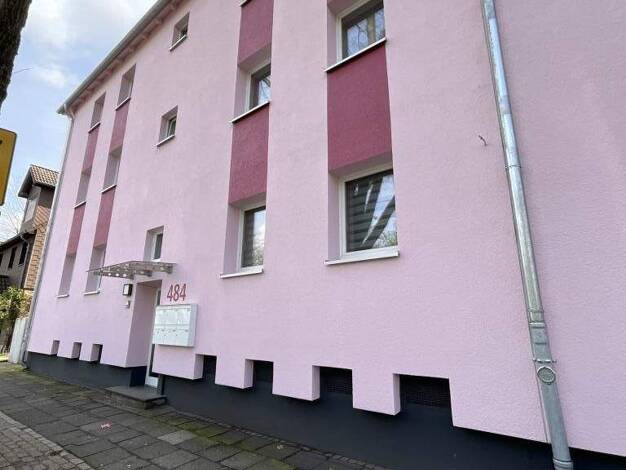 Wohnung zur Miete 439 € 3,5 Zimmer 47,7 m² 2. Geschoss Duisburger Straße 484 Marienkirche Oberhausen 46049