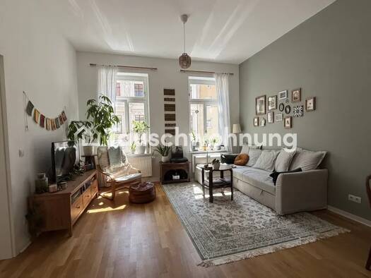Wohnung zur Miete Tauschwohnung 900 € 3 Zimmer 80 m² 2. Geschoss Südvorstadt Leipzig 04275