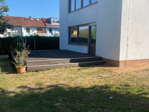 Terrassenwohnung zur Miete 1.422 € 3,5 Zimmer 117 m² Geschoss EG/2 frei ab sofort Hardhöhe Fürth 90766