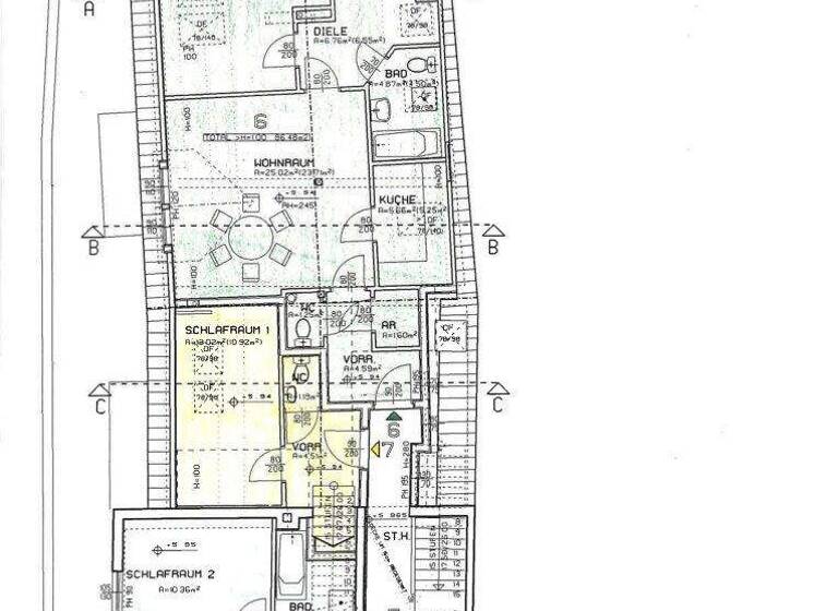 Wohnung zum Kauf 91.920 € 4 Zimmer 2. Geschoss Rottenmann 8786