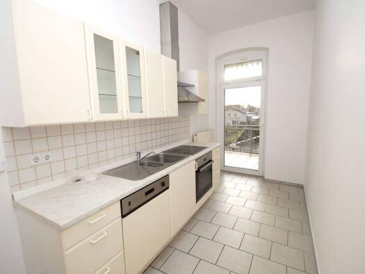 Wohnung zur Miete 500 € 2 Zimmer 54,9 m² 1. Geschoss August-Bebel-Straße 26 Borsdorf 04451