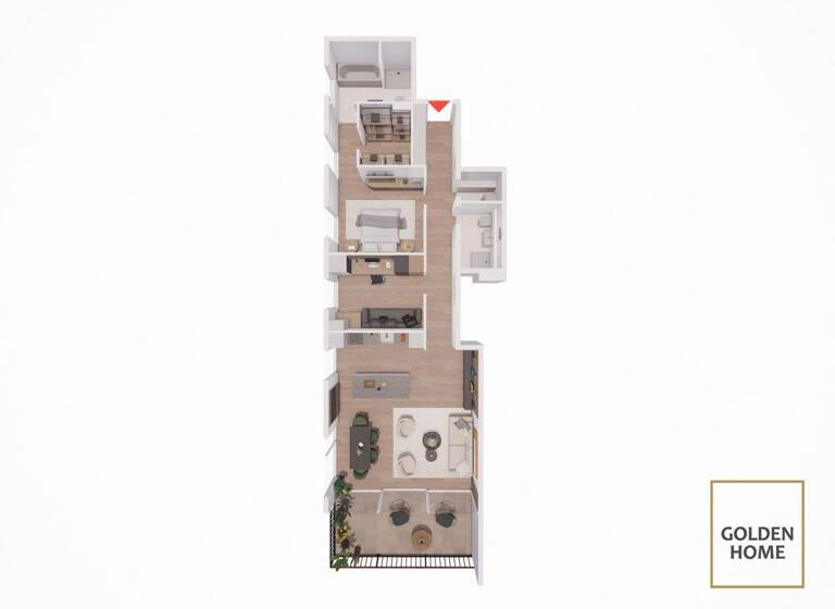 Wohnung zum Kauf 926.000 € 3,5 Zimmer 114 m² 1. Geschoss Offenbach am Main 63067