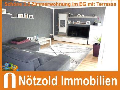 Wohnung zur Miete 850 € 3,5 Zimmer 94 m² EG Waldbüttelbrunn Waldbüttelbrunn 97297