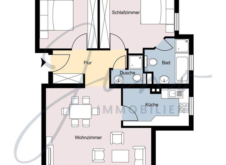 Wohnung zum Kauf 289.950 € 3 Zimmer 92 m² EG Vockenhausen Eppstein 65817