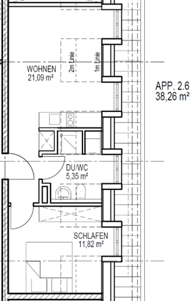Studio zur Miete 470 € 2 Zimmer 38,3 m² 2. Geschoss frei ab 01.06.2025 Schimmelgasse 9 Bad Windsheim Bad Windsheim 91438