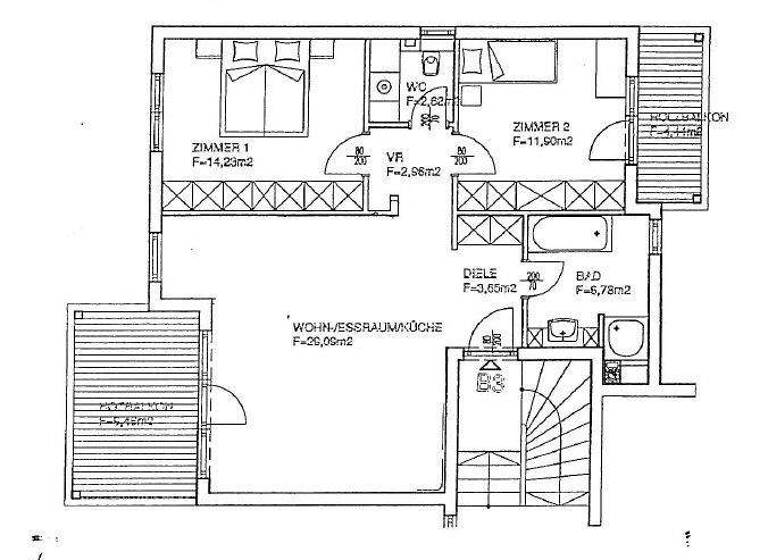 Wohnung zur Miete 1.397 € 3 Zimmer 71,4 m² Oswald-Milser-Straße 15b Mils 6068