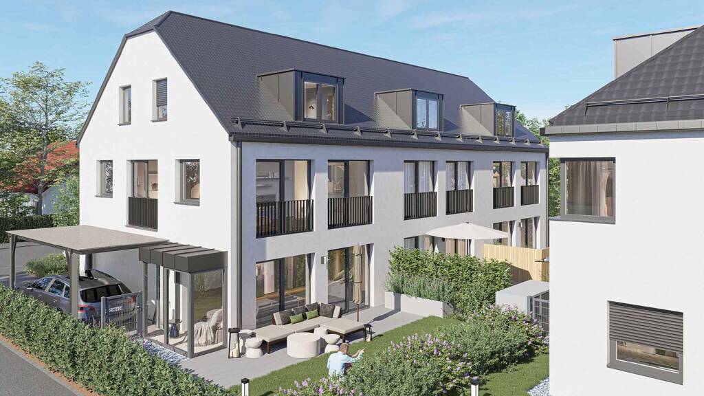 Reihenendhaus zum Kauf - Erstbezug provisionsfrei 1.149.000 € 5 Zimmer 122,2 m² 184 m² Grundstück Aubing-Lochhausen-Langwied Lochhausen 81249