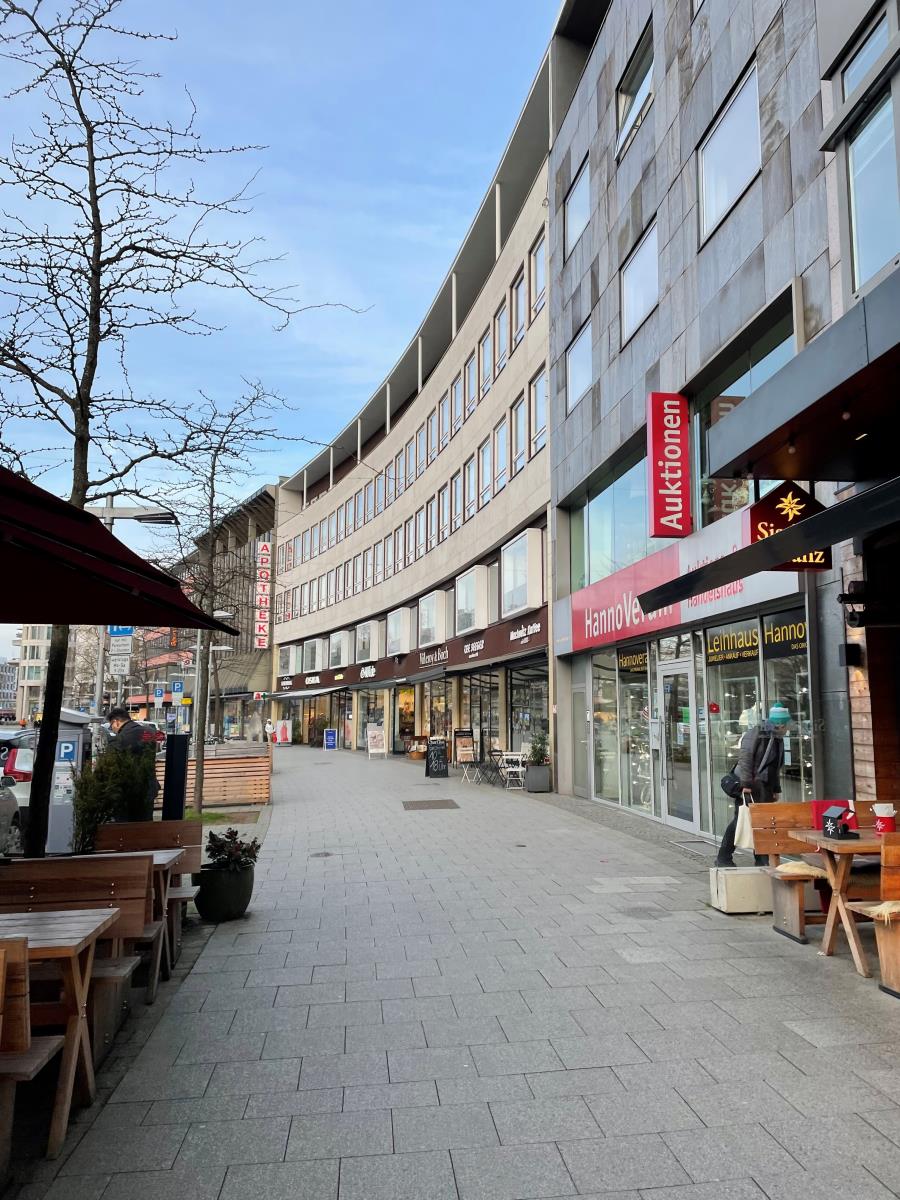 Ladenfläche zur Miete 65 € 107,8 m²<br/>Verkaufsfläche ab 107,8 m²<br/>Teilbarkeit Mitte Hannover 30159