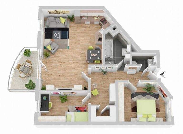 Wohnung zum Kauf 349.000 € 3,5 Zimmer 85 m² Hohenacker Waiblingen / Hohenacker 71336